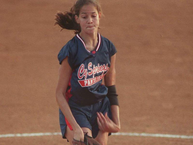 Cy Springs pitcher Cat Osterman