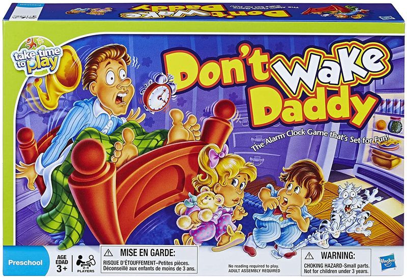 Daddy startled in Don't Wake Daddy
