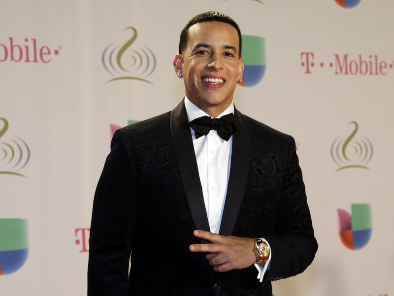 Daddy Yankee at the Premios Lo Nuestro in 2014