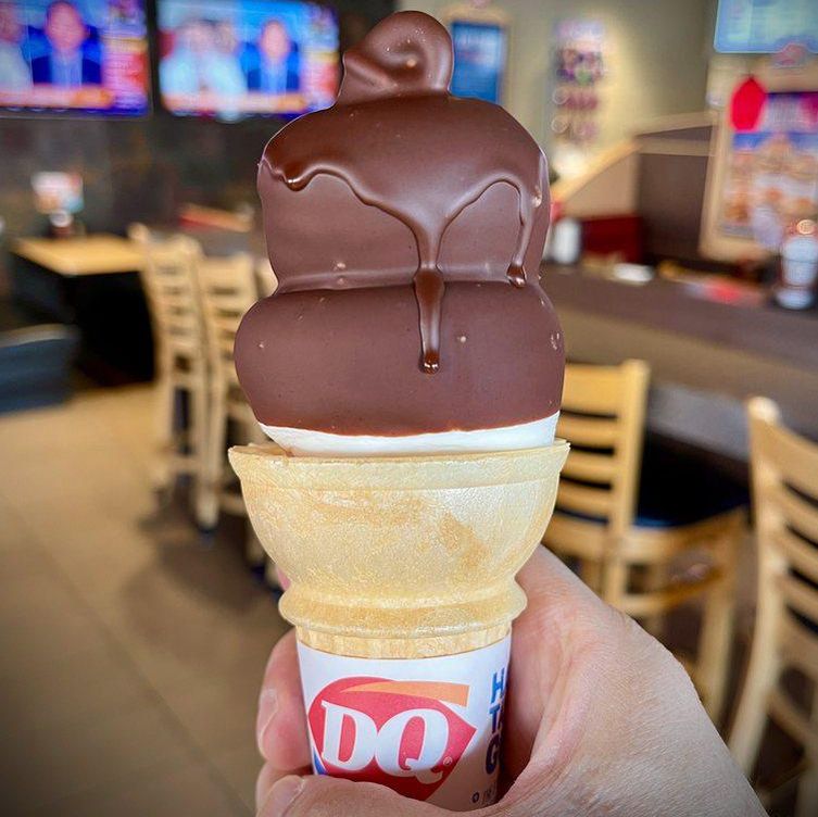 Dairy Queen Chocolate Dipped Cone