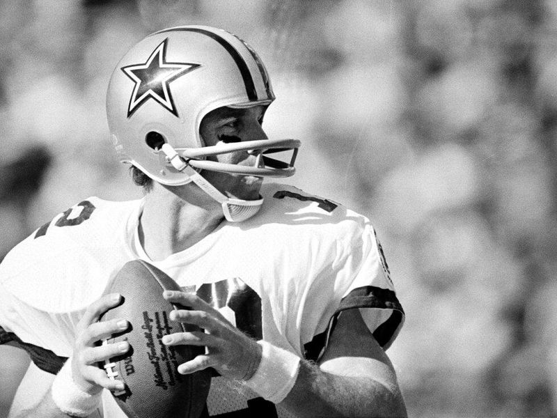 Dallas Cowboys quarterback Roger Staubach