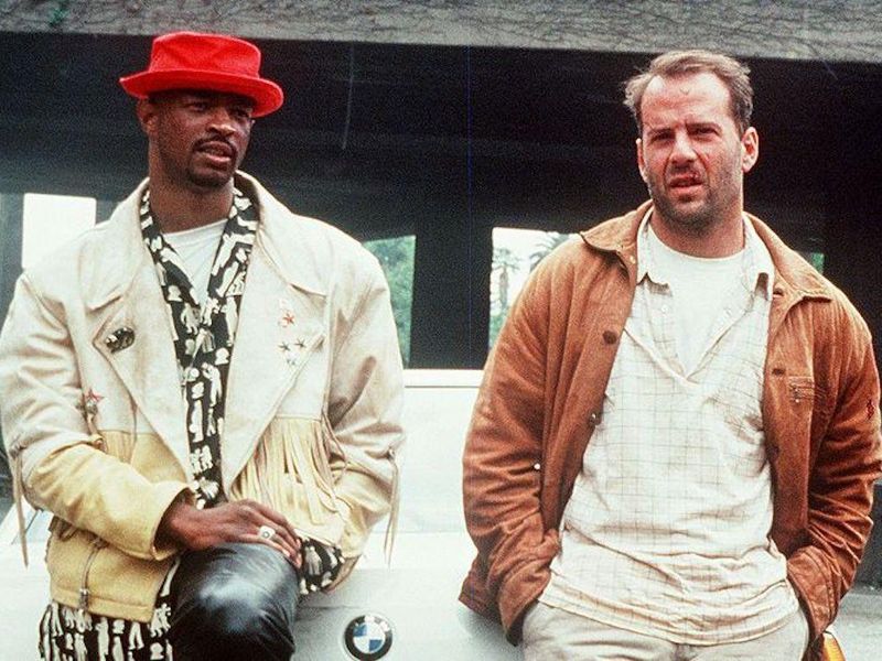 Damon Wayans and Bruce Willis in The Last Boy Scout