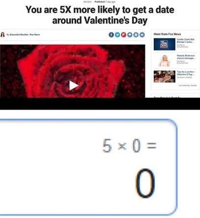 Dark humor Valentine's day meme