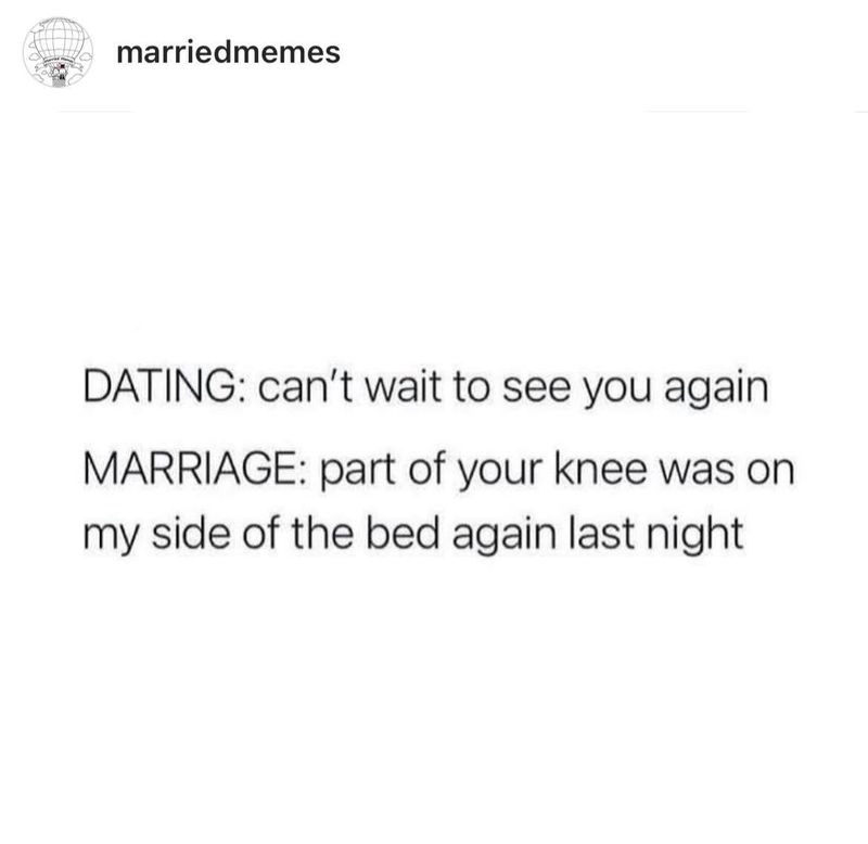 Dating vs. marriage