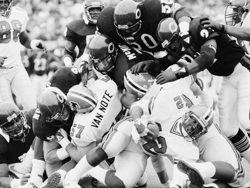 Dave Duerson and Bears defenders