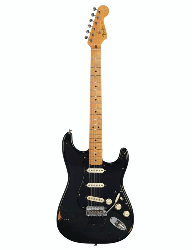 Dave Gilmour’s "Black Strat” Fender Stratocaster