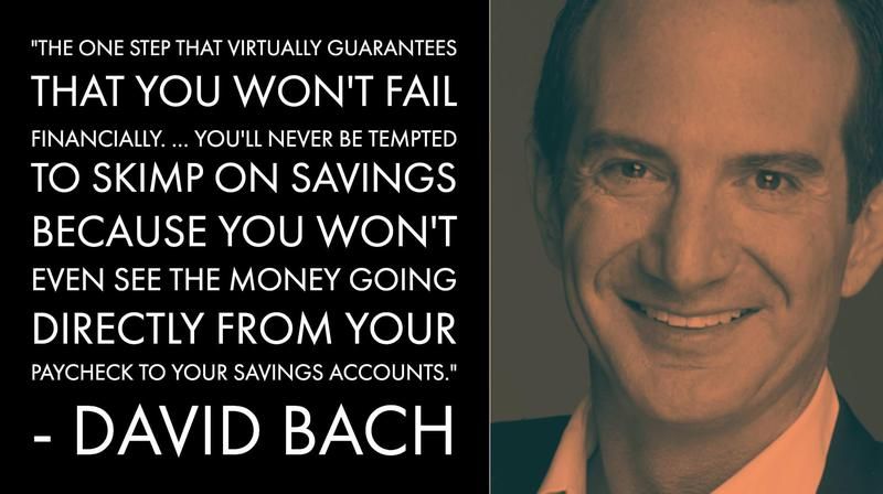 David Bach Money Advice