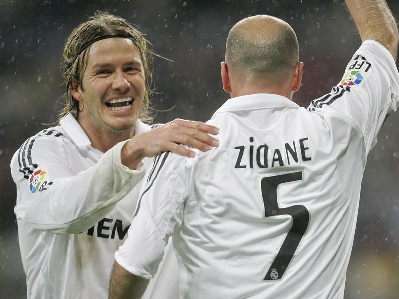 David Beckham, Zinedine Zidane