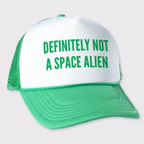 Definitely not a space alien