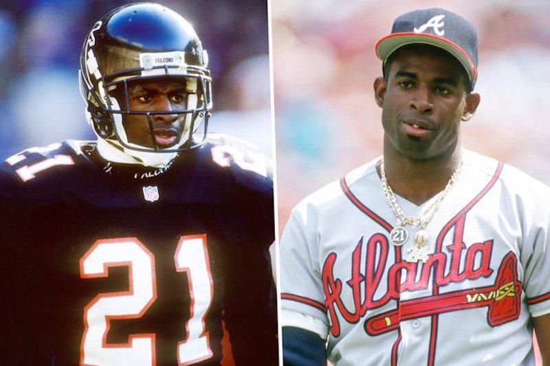 Deion Sanders in NFL and MLB