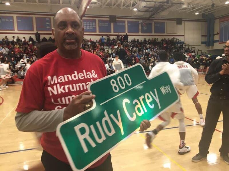 Denver East High's Rudy Carey