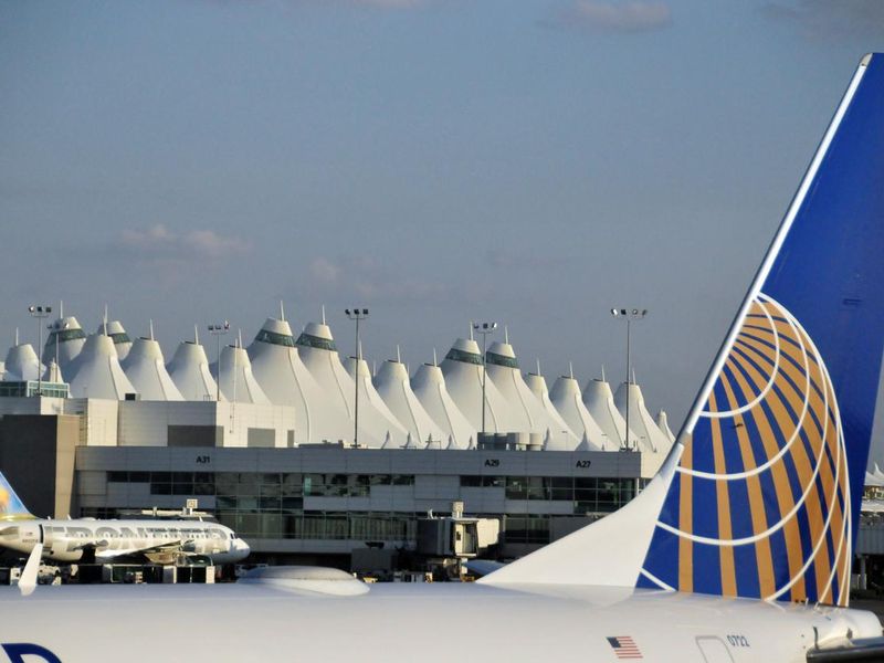 Denver International Airport in Denver, Colorado, United States
