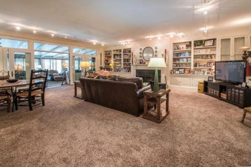 Depp home's living room in Kentucky