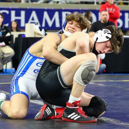 Most High School Wrestling State Championships by State