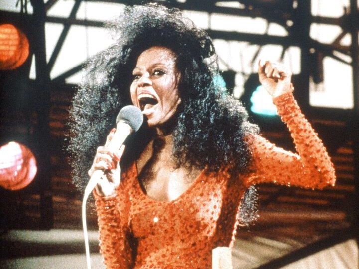 Diana ross in central park