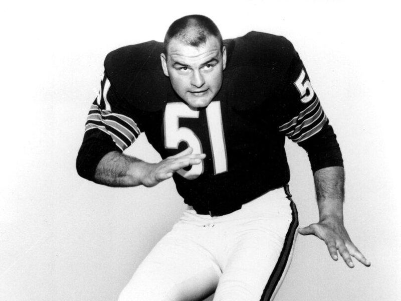 Dick Butkus of the Chicago Bears