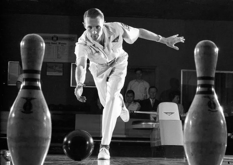 Dick Weber helped popularize bowling.