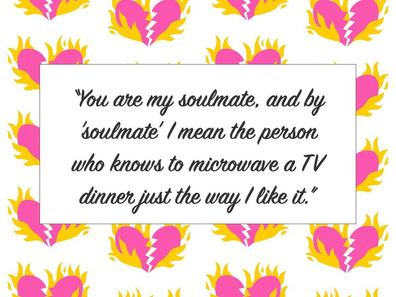 Dinner soulmate quote