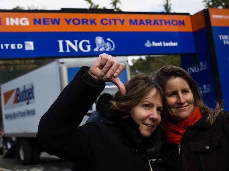 Disappointed New York City marathoners