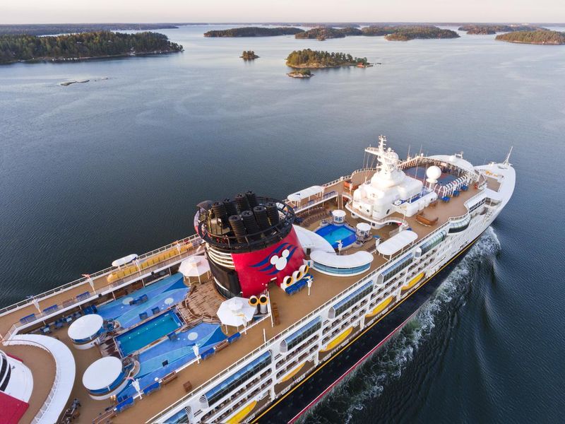 Disney Magic Cruiser Ship in the Stockholm
