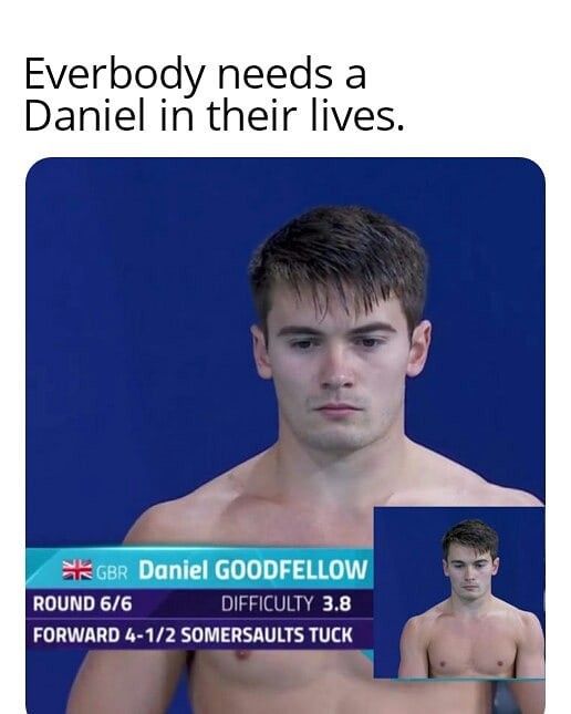 Diving Olympics meme