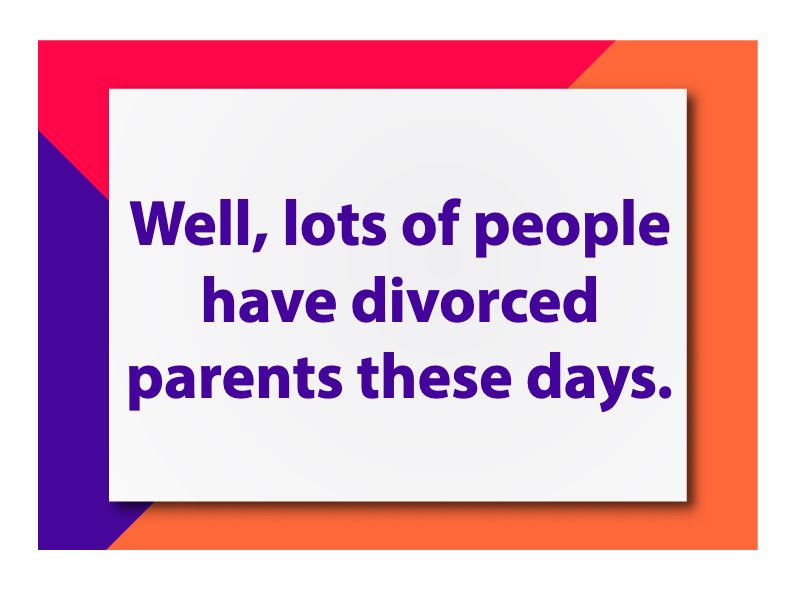 Divorce is common, but it isn't easy