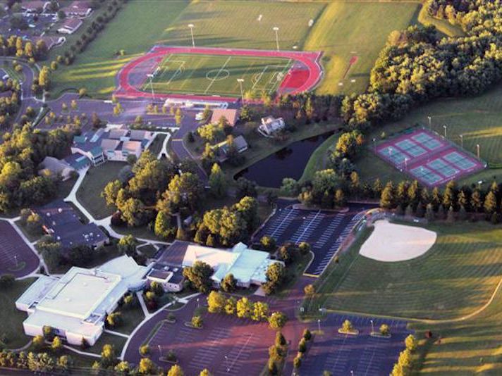 Dock Mennonite Academy aerial view