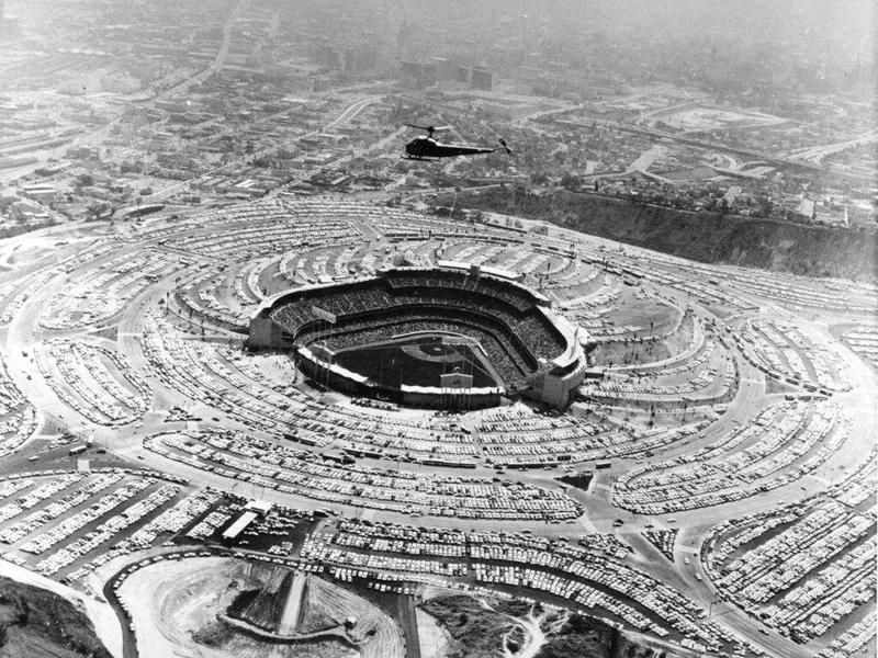 Dodger Stadium Opening Day 1962