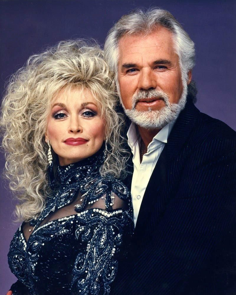 Dolly and Kenny Rogers