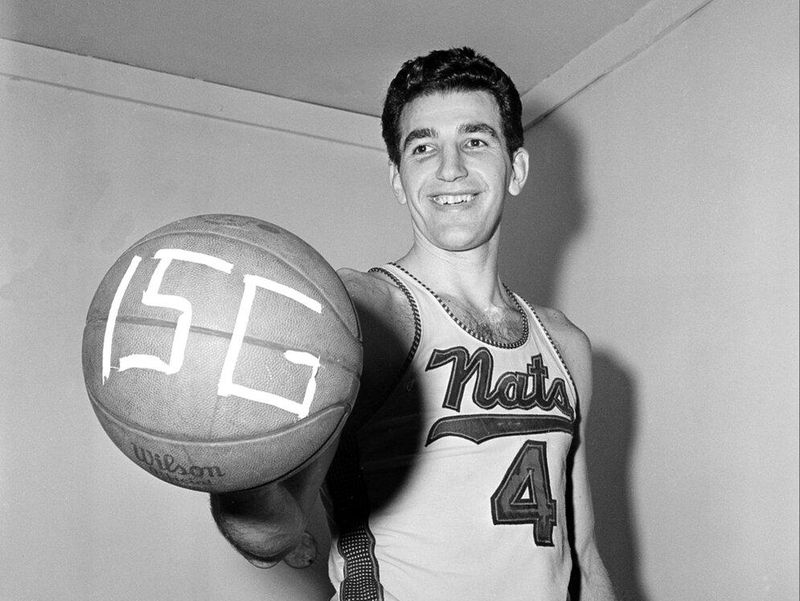 Dolph Schayes with the Syracuse Nationals