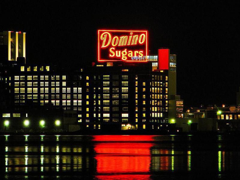 Domino Sugars sign in Baltimore
