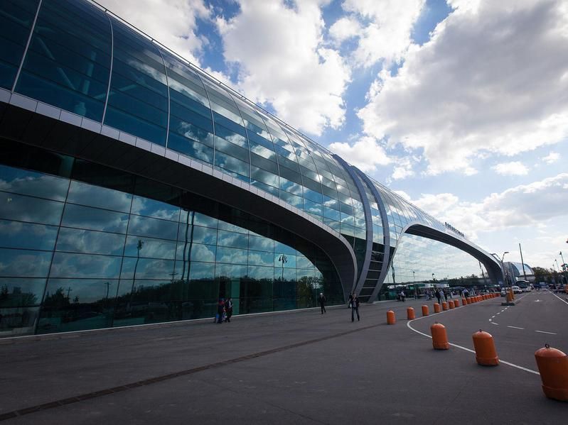 Domodedovo airport in Moscow
