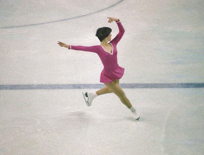 Dorothy Hamill ice skating