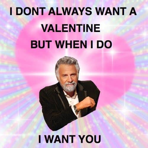 Dos Equis Valentine's Day meme