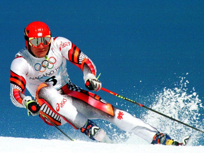 Downhill Skier Hermann Maier