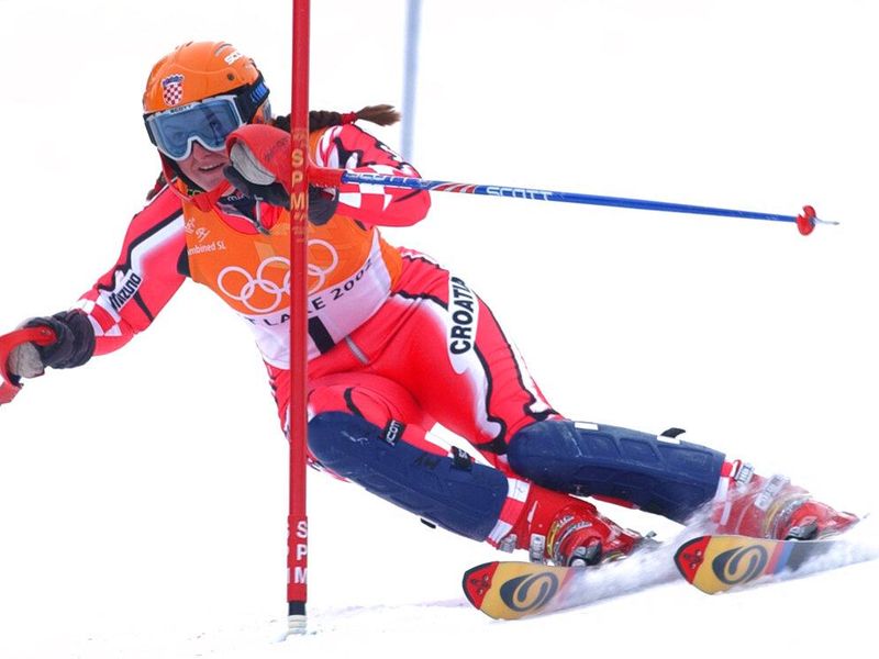 Downhill Skier Janica Kostelic
