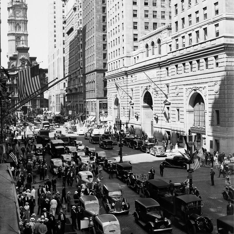 Downtown Philadelphia, 1936