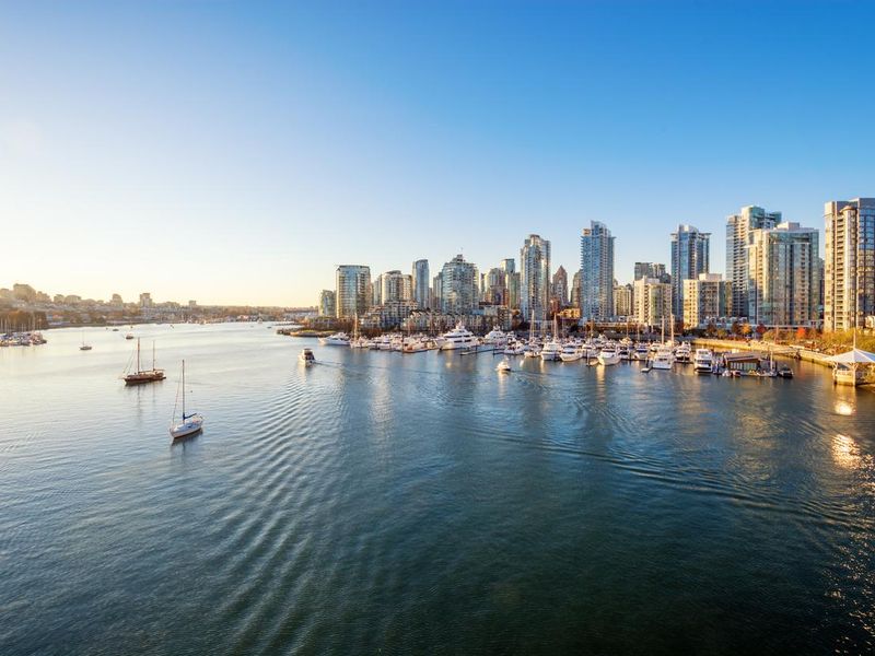 Downtown skyline of Vancouver, Canada