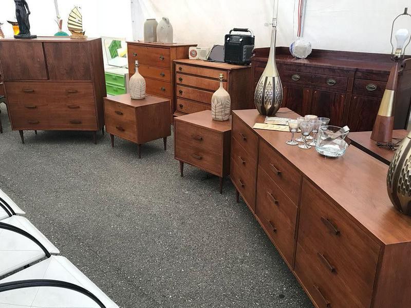 Dressers at Maine Antiques Festival