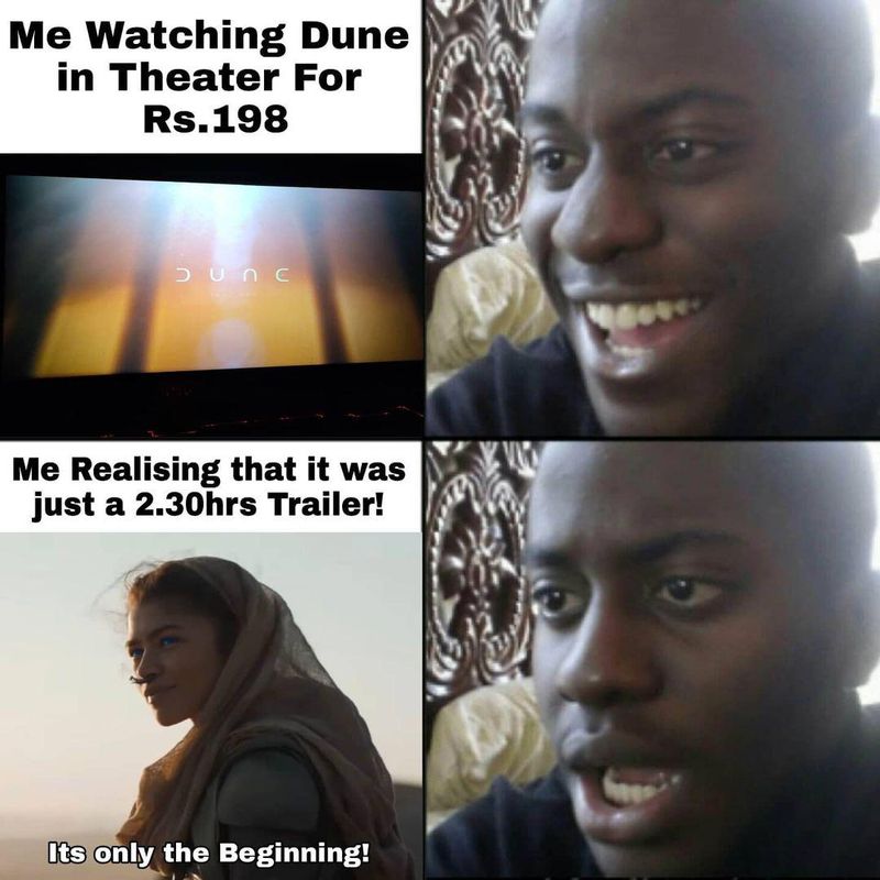 Dune trailer meme