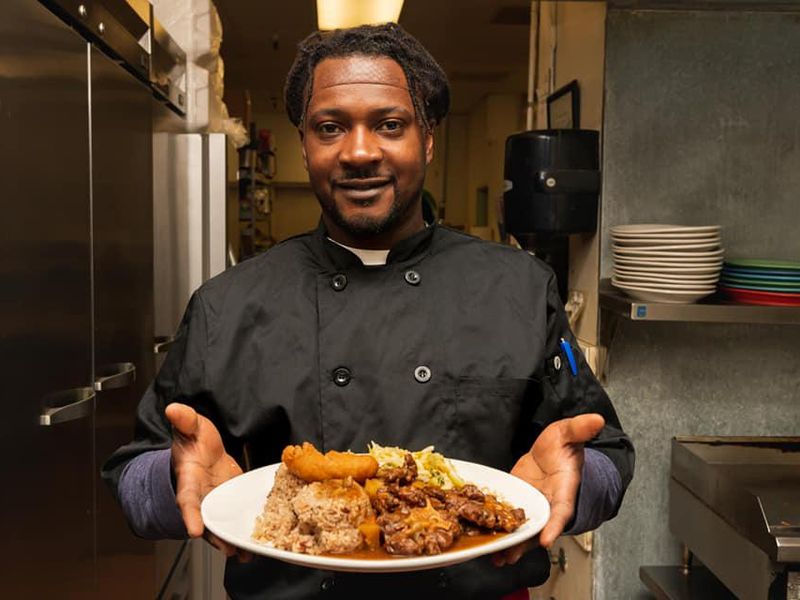 Duwayne Hall, chef of D's Island Grill Jamaica