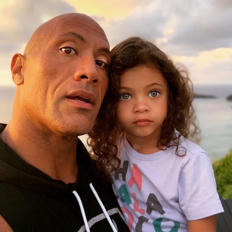 Dwayne “The Rock” Johnson and Daughter Jasmine