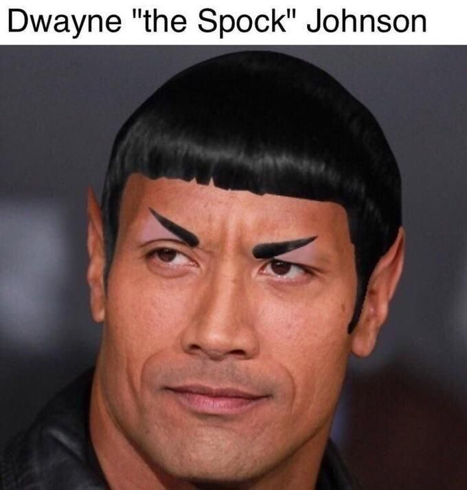 Dwayne the Spock Johnson