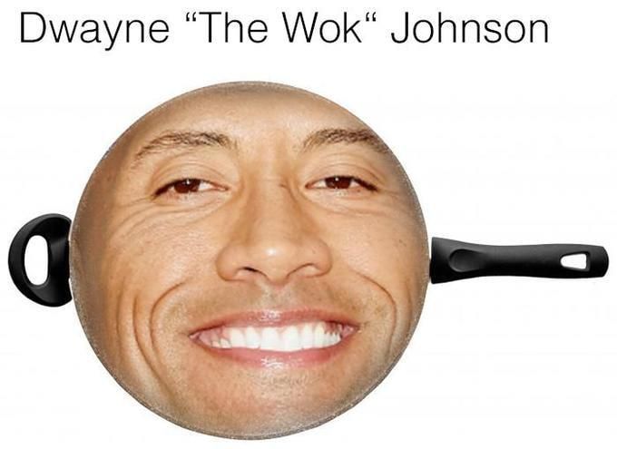 Dwayne the Wok Johnson