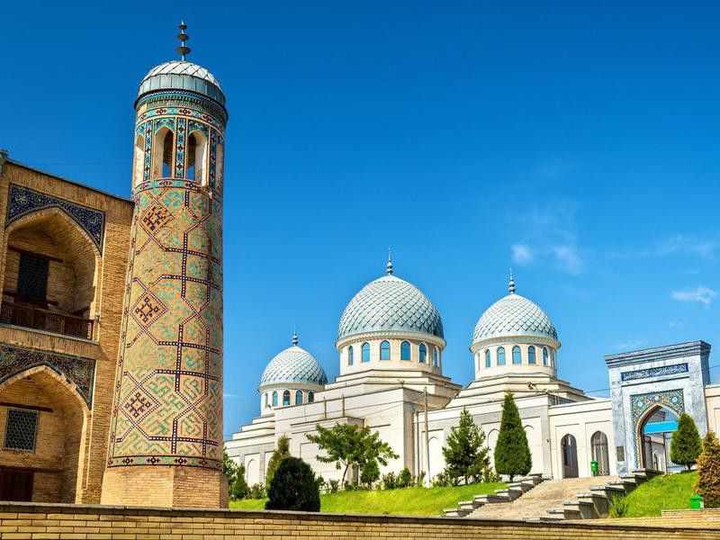 Dzhuma Mosque in Tashkent, Uzbekistan
