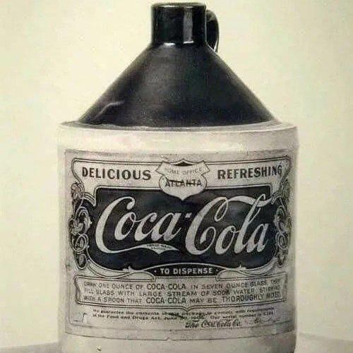 Early Coca-Cola bottle