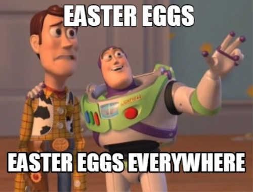 Easter egg Toy Story meme