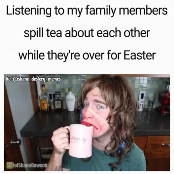 Easter gossip