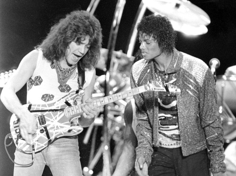 Eddie Van Halen, Michael Jackson