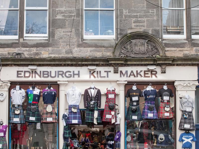 Edinburgh Tartan Shops
